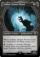 Gollum, Patient Plotter (Showcase) (Surge Foil) (LTR-801) (Borderless) [The Lord of the Rings: Tales of Middle-earth] Foil