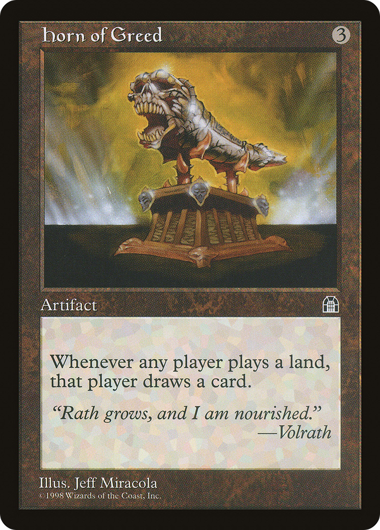 Horn of Greed (STH-135) [Stronghold]
