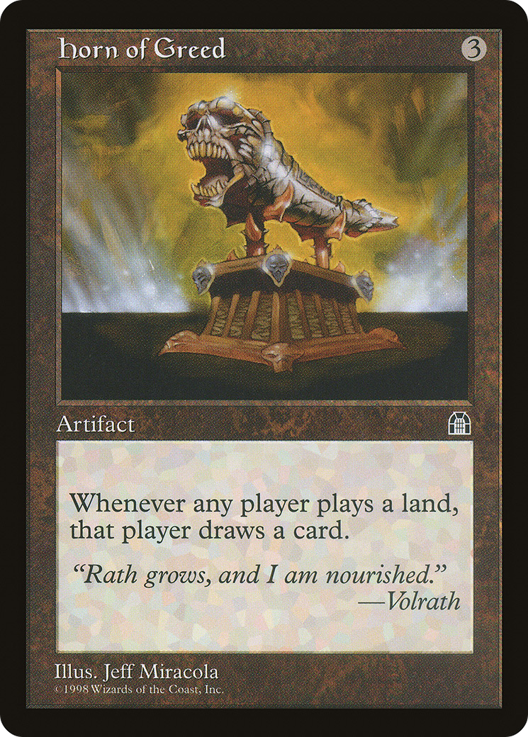 Horn of Greed (STH-135) [Stronghold]