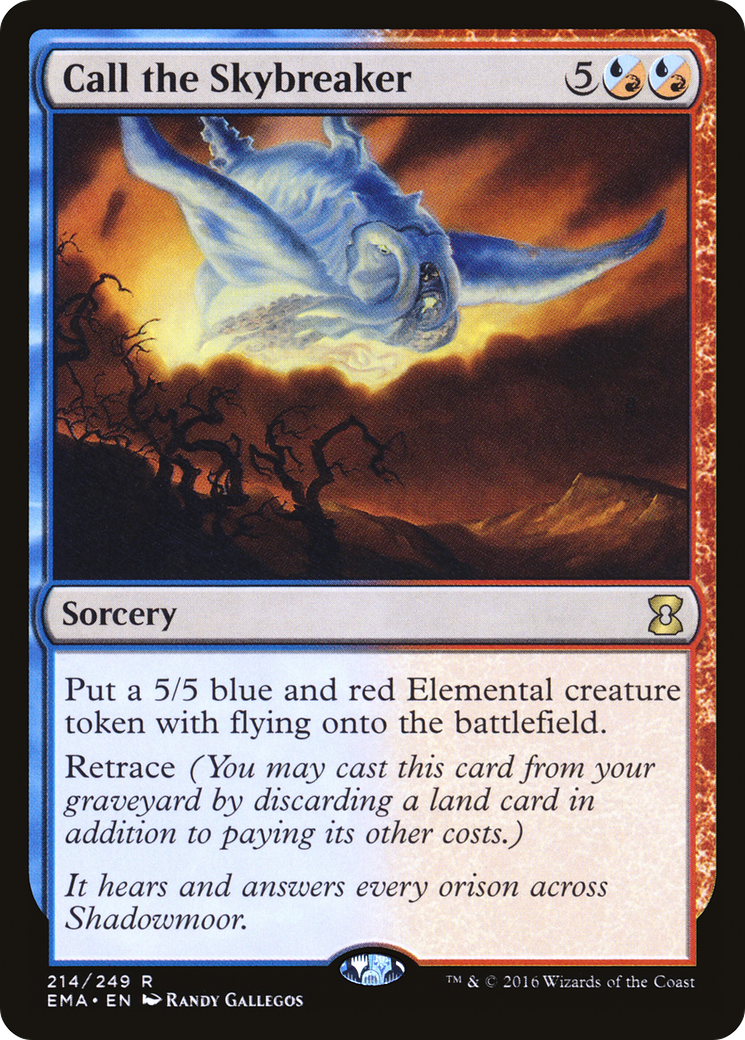 Call the Skybreaker (EMA-214) [Eternal Masters] Foil