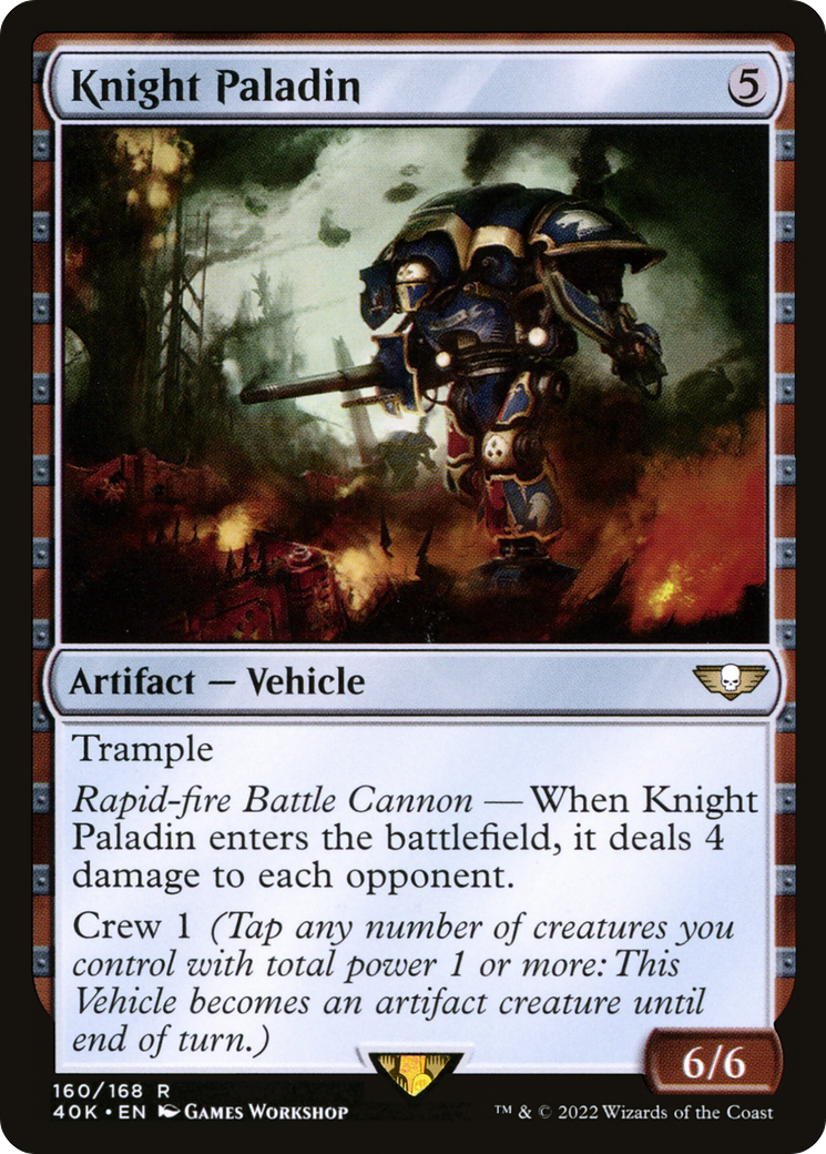 Knight Paladin (40K-160) [Warhammer 40,000 Commander]