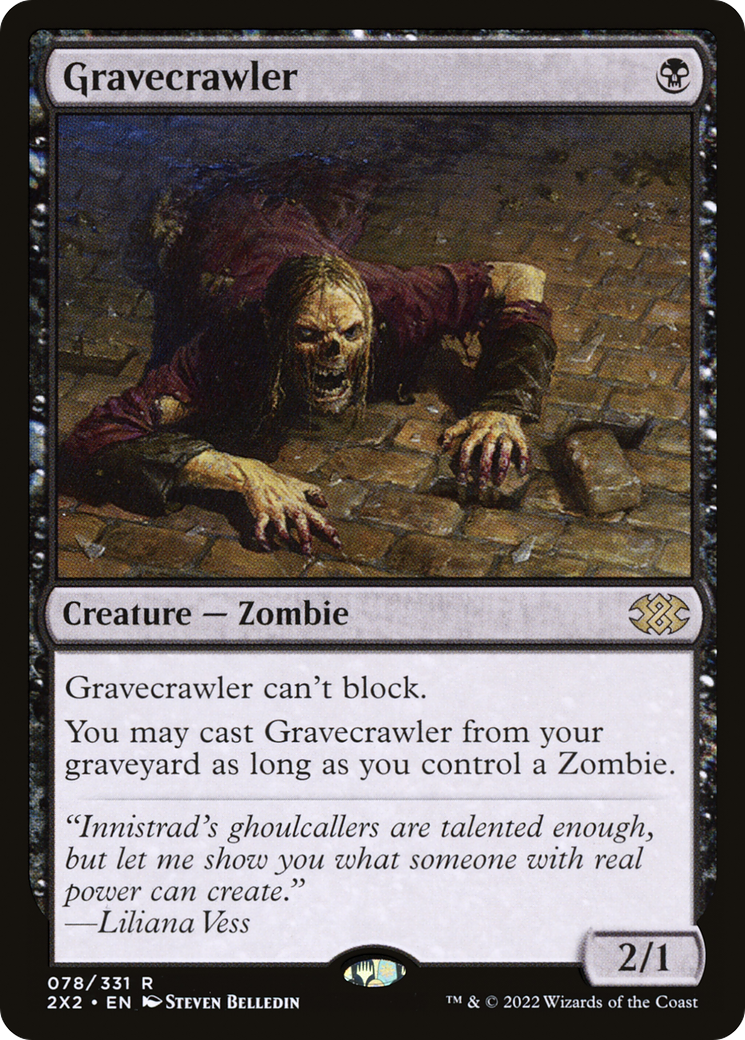 Gravecrawler (2X2-078) [Double Masters 2022]