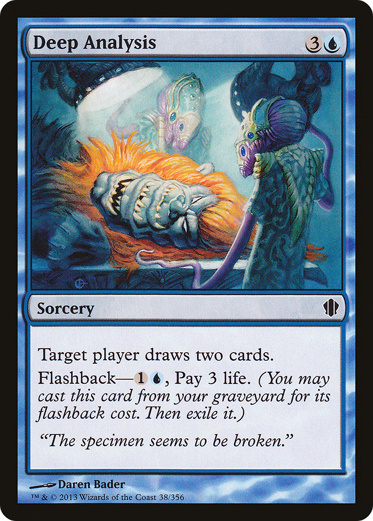 Deep Analysis (C13-038) [Commander 2013]