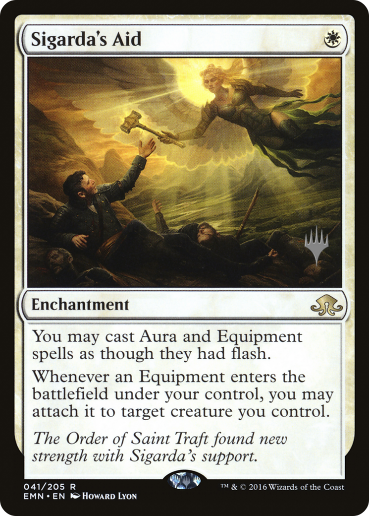 Sigarda's Aid (PPM21-41P) [Promo Pack: Eldritch Moon Promos]
