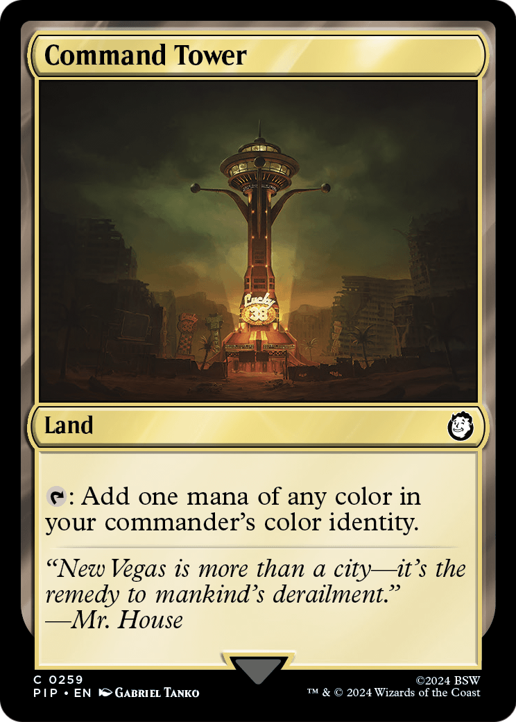 Command Tower (PIP-259) [Fallout] Foil