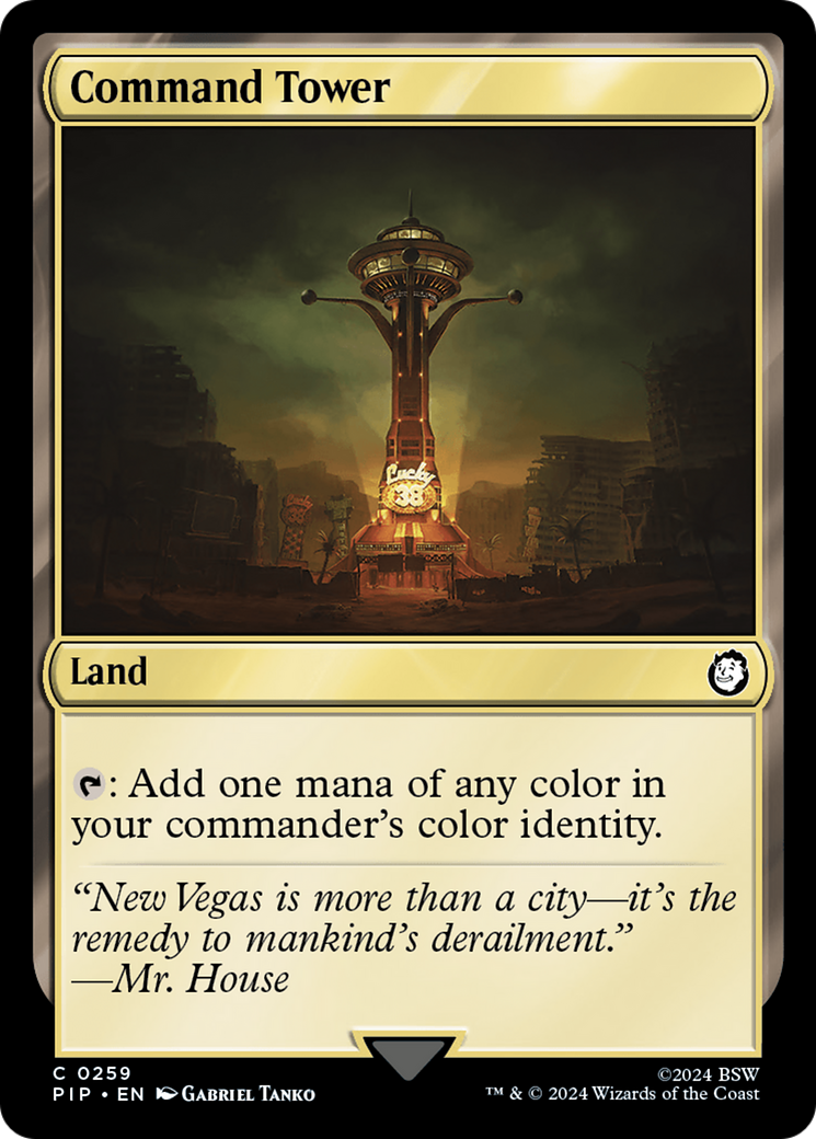 Command Tower (PIP-259) [Fallout] Foil