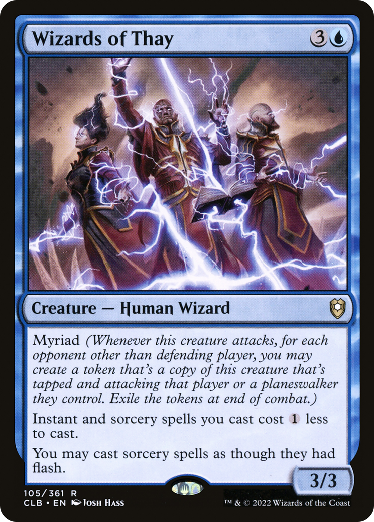 Wizards of Thay (CLB-105) [Commander Legends: Battle for Baldur's Gate] Foil