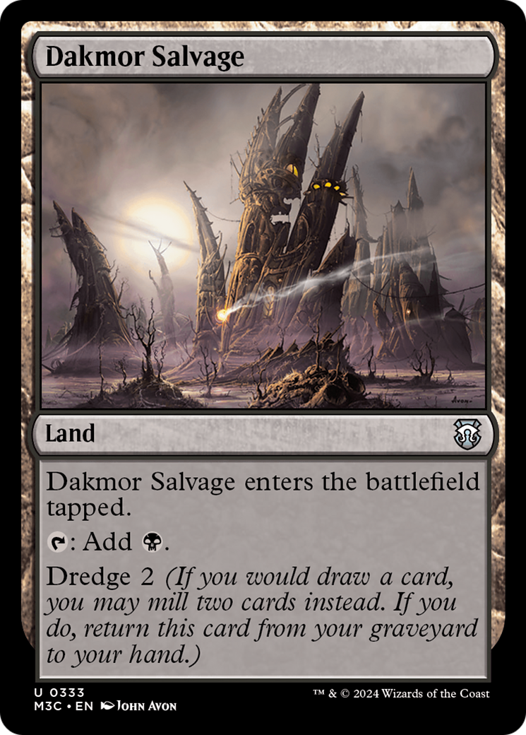 Dakmor Salvage (M3C-333) [Modern Horizons 3 Commander] Foil