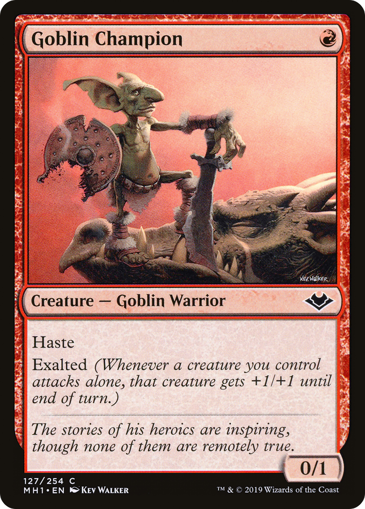 Goblin Champion (MH1-127) [Modern Horizons]