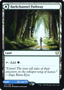 Barkchannel Pathway // Tidechannel Pathway (PRE-251S) [Kaldheim Promos] Foil