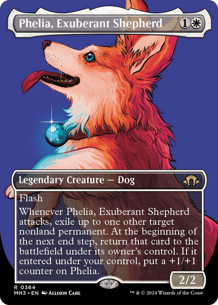 Phelia, Exuberant Shepherd (MH3-364) [Modern Horizons 3] (Borderless)