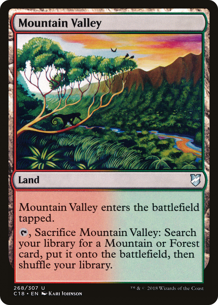 Mountain Valley (C18-268) [Commander 2018]