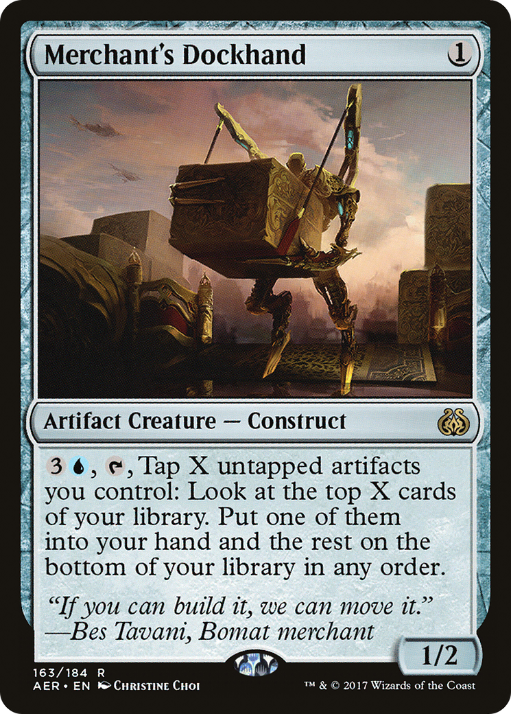 Merchant's Dockhand (AER-163) [Aether Revolt]