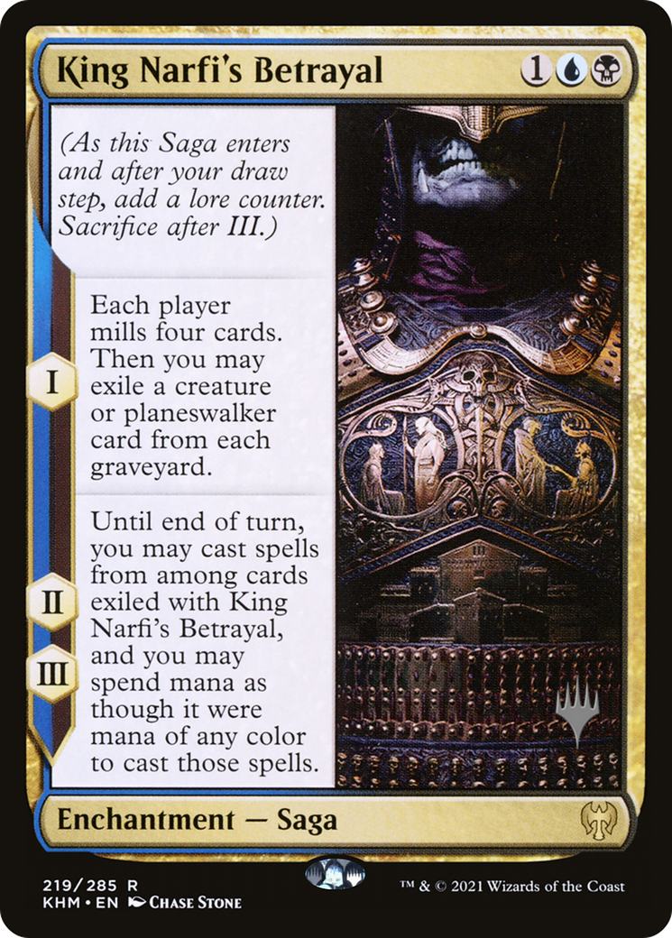 King Narfi's Betrayal (PPKHM-219P) [Promo Pack: Kaldheim Promos]