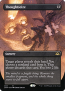Thoughtseize (Borderless) (2XM-344) (Borderless) [Double Masters]