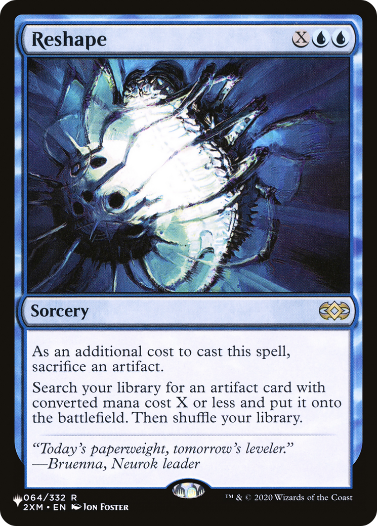 Reshape (2XM) (LIST-2XM-64) [The List]