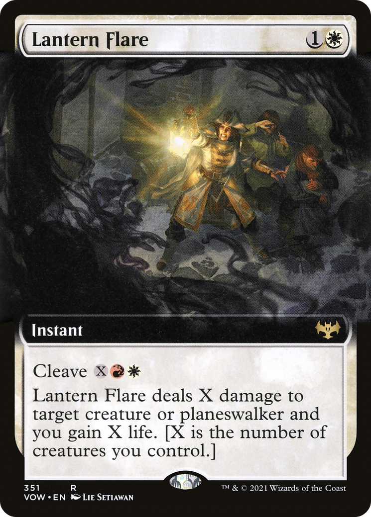 Lantern Flare (VOW-351) [Innistrad: Crimson Vow]: (Extended Art)