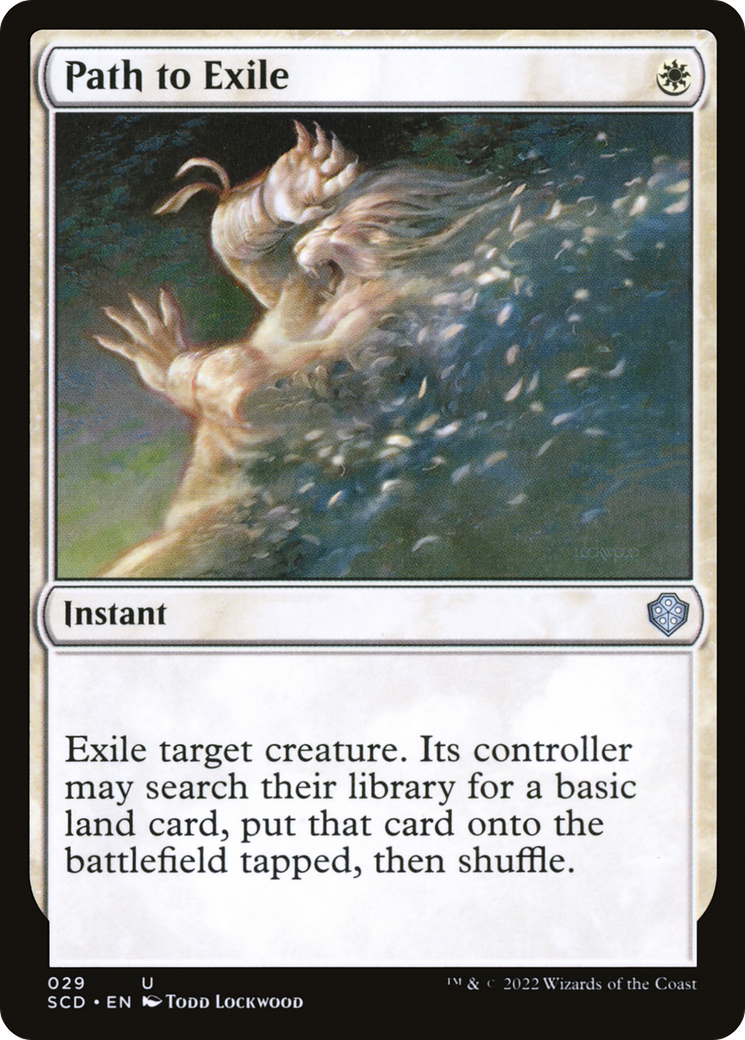 Path to Exile (SCD-029) [Starter Commander Decks]