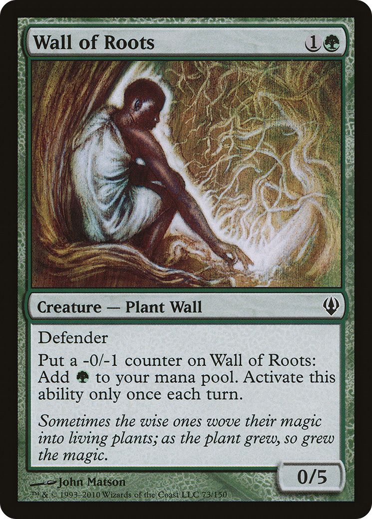 Wall of Roots (ARC-073) [Archenemy]