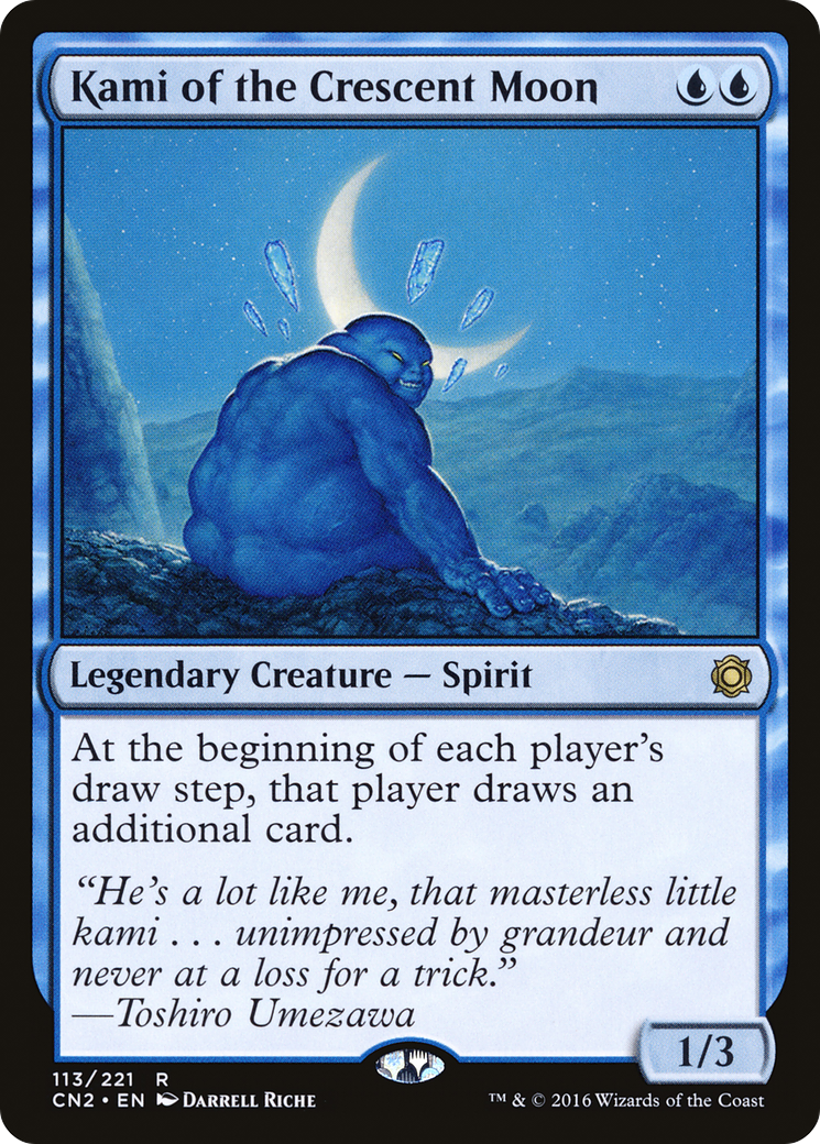 Kami of the Crescent Moon (CN2-113) [Conspiracy: Take the Crown] Foil
