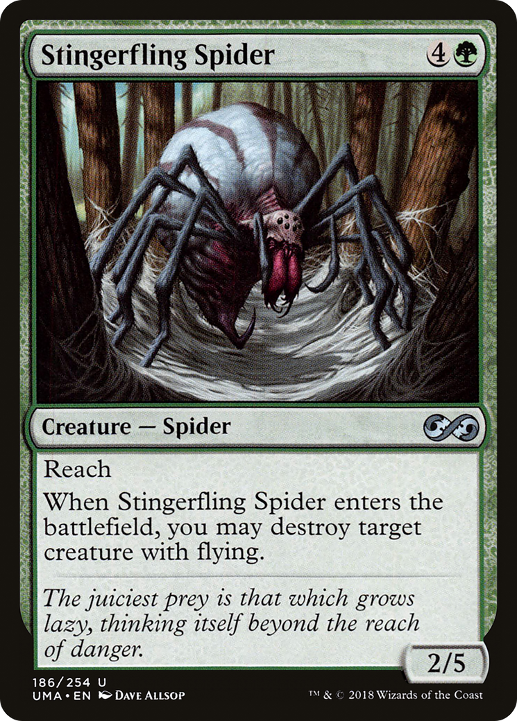 Stingerfling Spider (UMA-186) [Ultimate Masters]