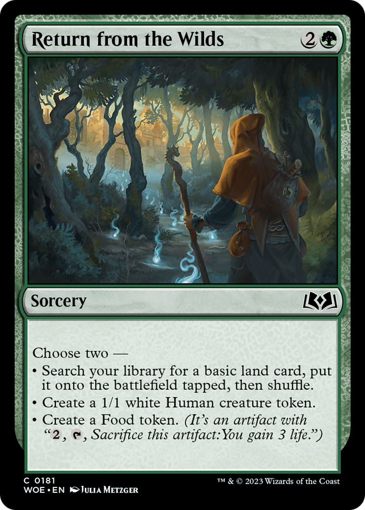 Return from the Wilds (WOE-181) [Wilds of Eldraine]
