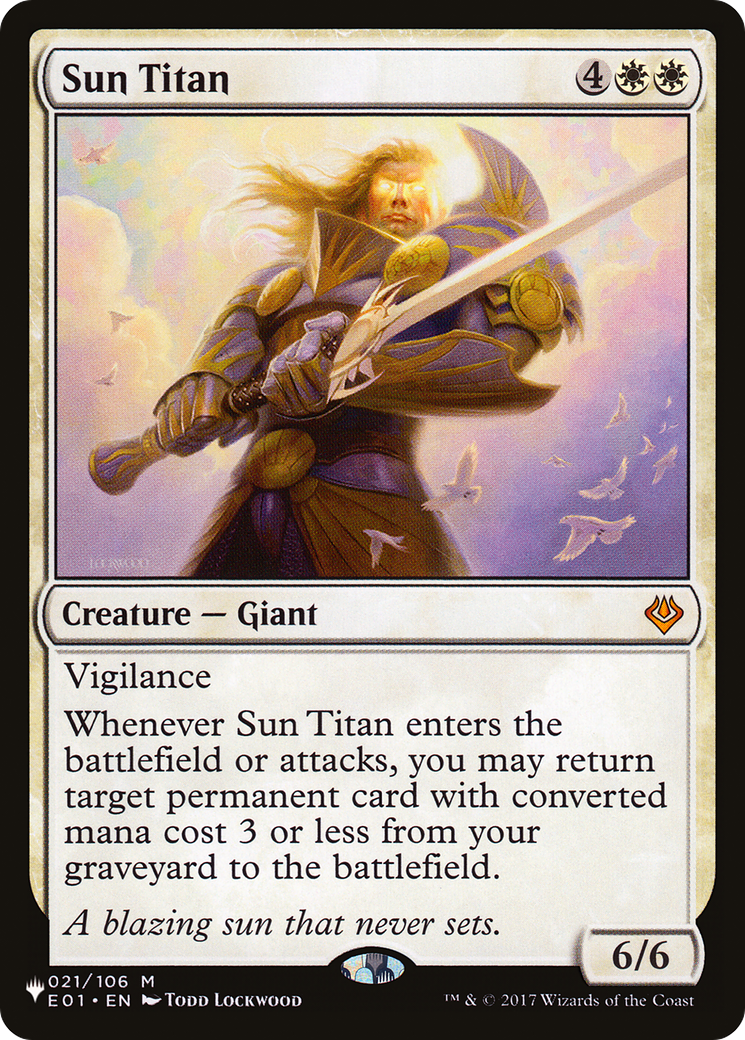 Sun Titan (LIST-E01-21) [The List]