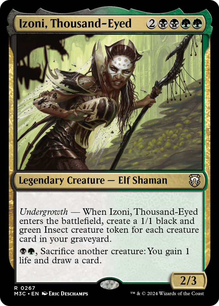 Izoni, Thousand-Eyed (M3C-267) [Modern Horizons 3 Commander]