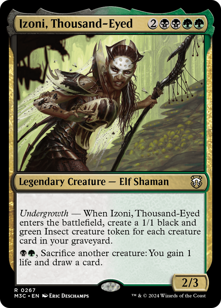 Izoni, Thousand-Eyed (M3C-267) [Modern Horizons 3 Commander]