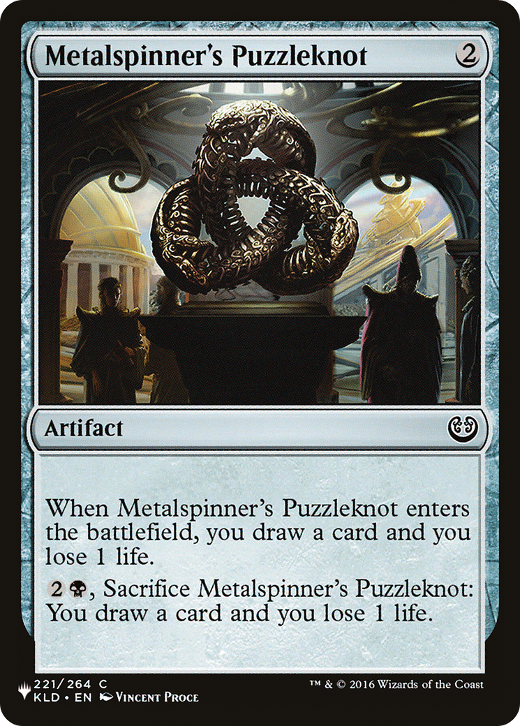 Metalspinner's Puzzleknot (LIST-KLD-221) [The List]