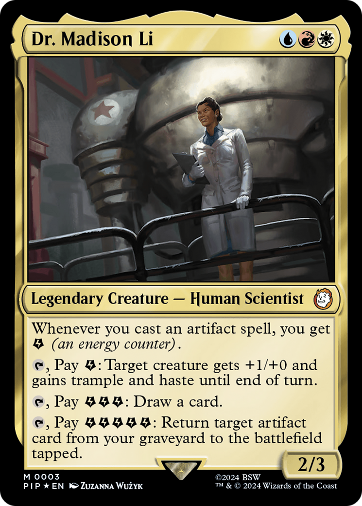 Dr. Madison Li (PIP-003) [Fallout] Foil