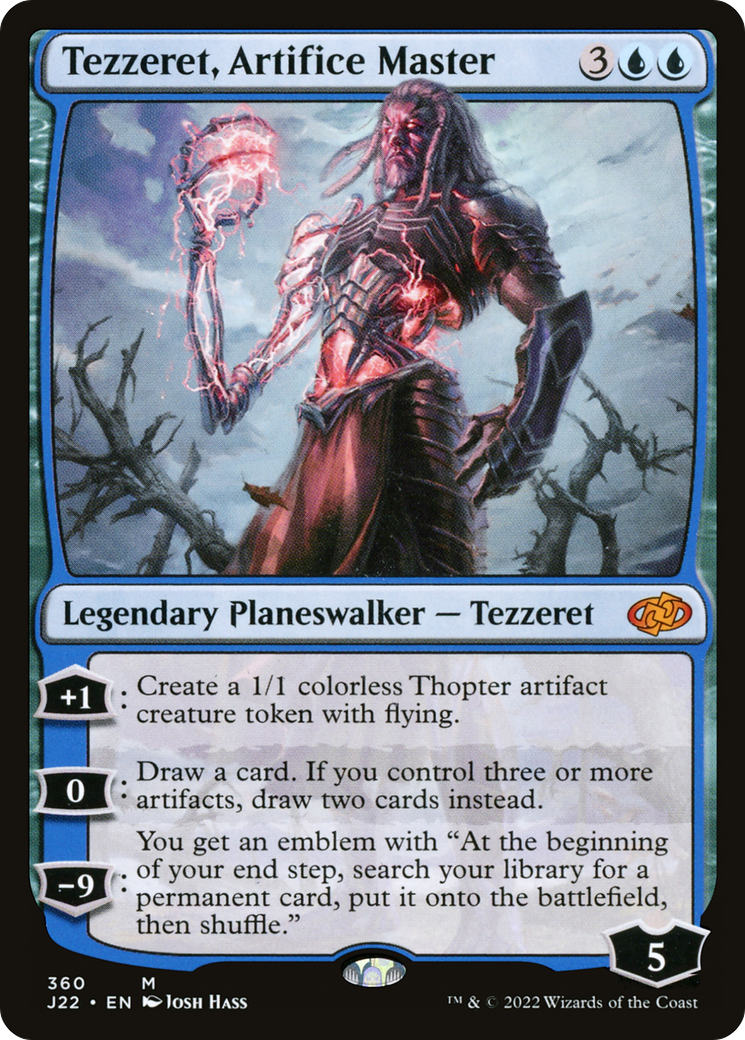Tezzeret, Artifice Master (J22-360) [Jumpstart 2022]