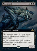 Necrogoyf (MH2-451) [Modern Horizons 2]: (Extended Art) Foil