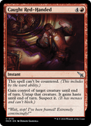 Caught Red-Handed (MKM-115) [Murders at Karlov Manor] Foil