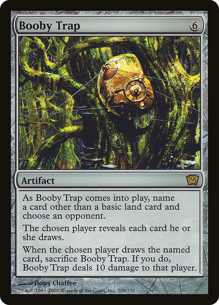 Booby Trap (9ED-289★) [9th Edition] Foil