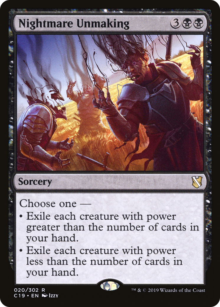 Nightmare Unmaking (C19-020) [Commander 2019]