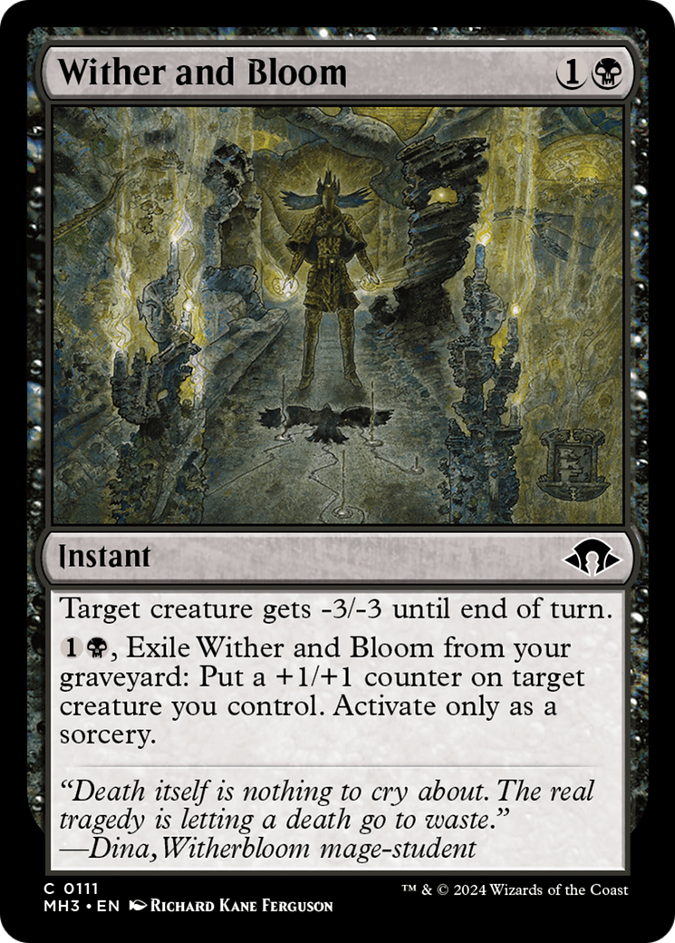 Wither and Bloom (MH3-111) [Modern Horizons 3]