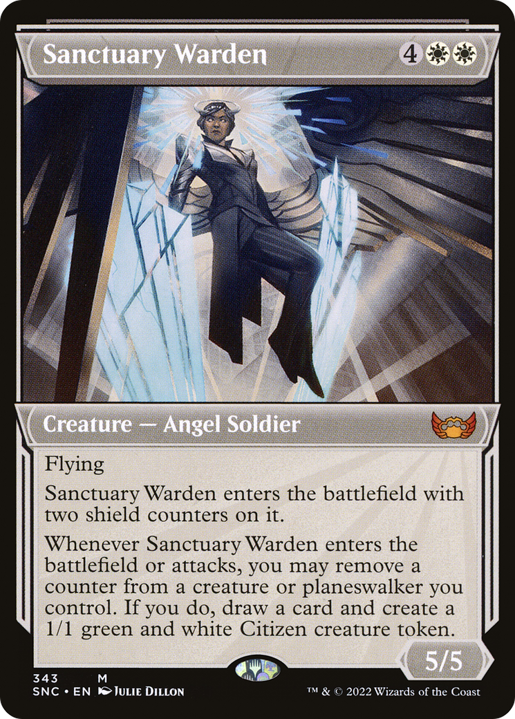 Sanctuary Warden (SNC-343) [Streets of New Capenna]: (Showcase)
