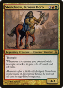 Stonebrow, Krosan Hero (TSP-247) [Time Spiral] Foil