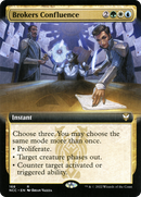 Brokers Confluence (NCC-168) [New Capenna Commander]: (Extended Art)