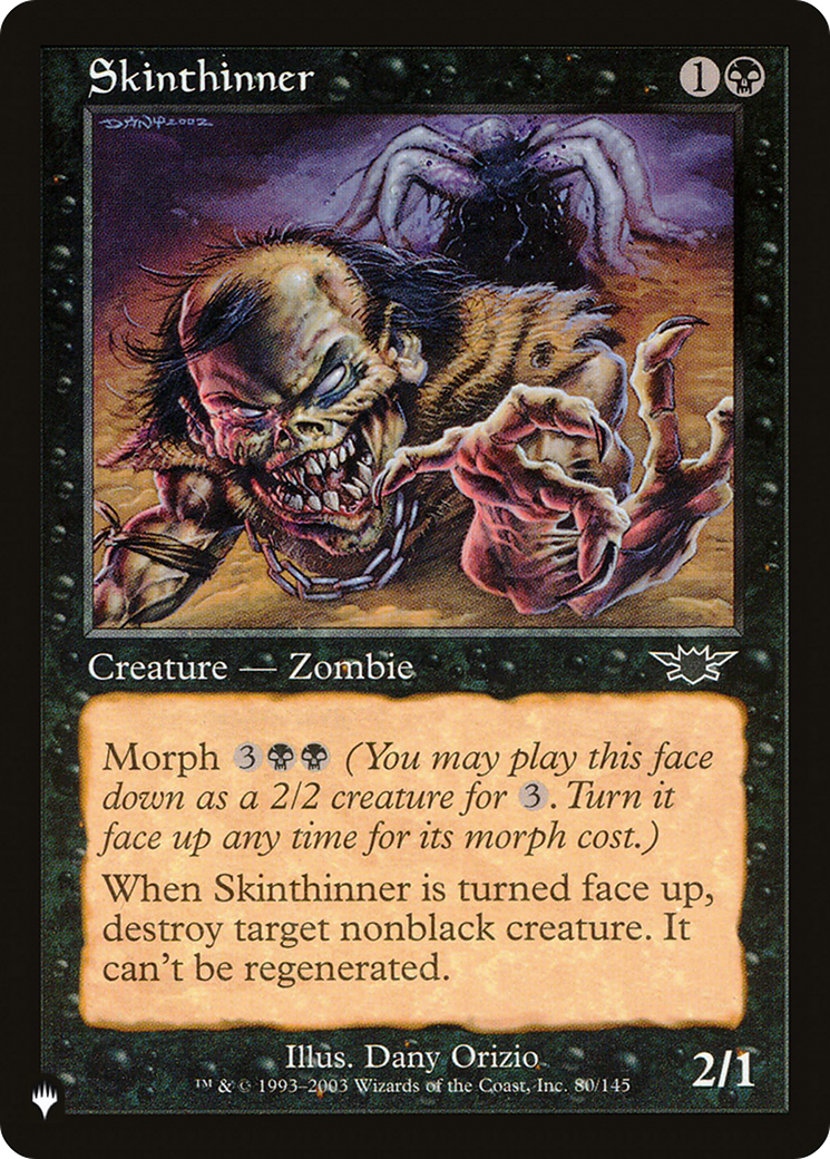 Skinthinner (LIST-LGN-80) [The List]