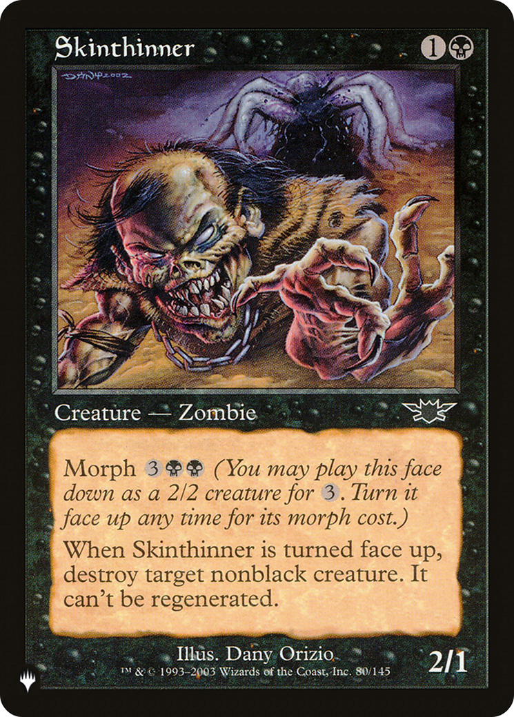 Skinthinner (LIST-LGN-80) [The List]