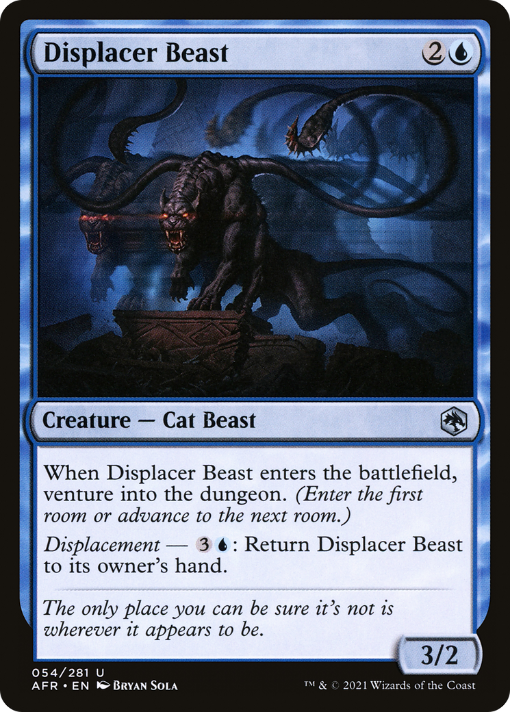 Displacer Beast (AFR-054) [Adventures in the Forgotten Realms] Foil