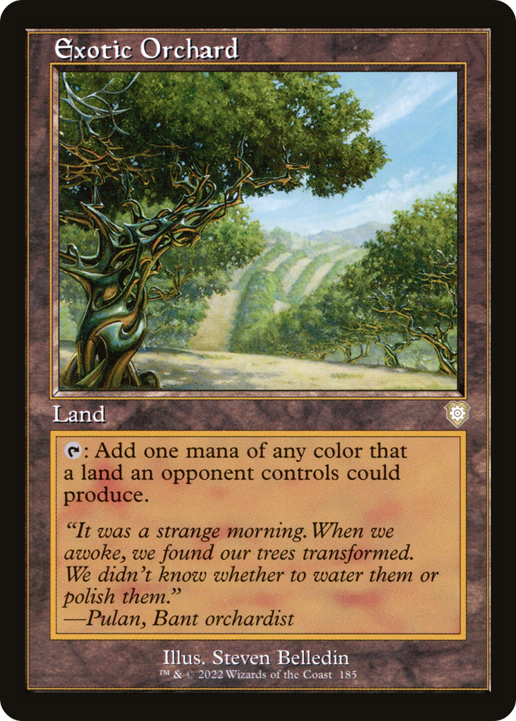 Exotic Orchard (Retro Frame) (BRC-185) [The Brothers' War Commander]