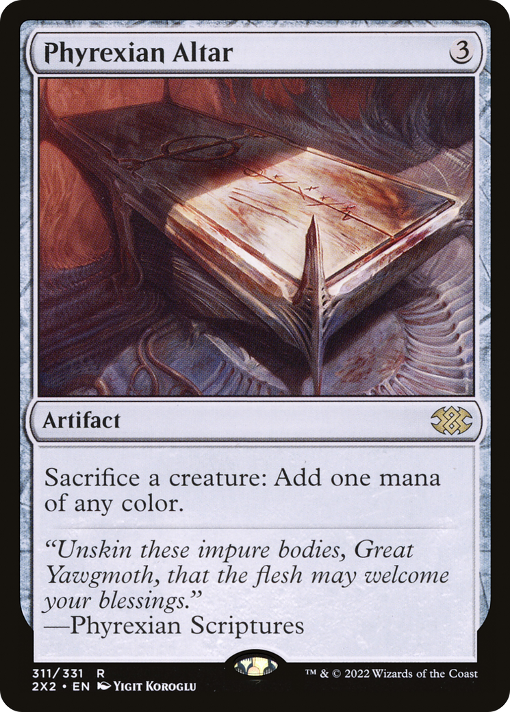 Phyrexian Altar (2X2-311) [Double Masters 2022] Foil