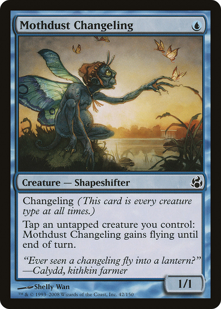 Mothdust Changeling (MOR-042) [Morningtide] Foil