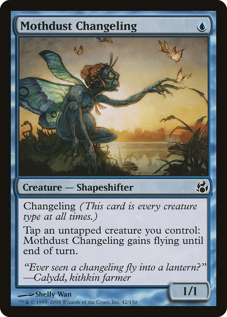 Mothdust Changeling (MOR-042) [Morningtide] Foil
