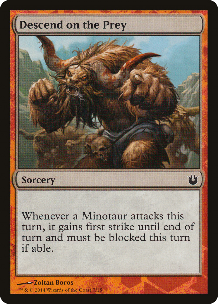 Descend on the Prey (HERO-007) [Battle the Horde]