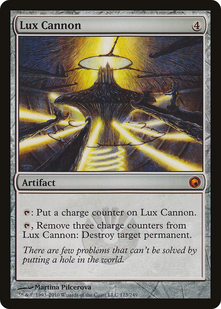 Lux Cannon (SOM-173) [Scars of Mirrodin]