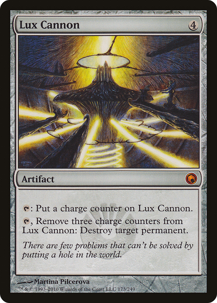 Lux Cannon (SOM-173) [Scars of Mirrodin]